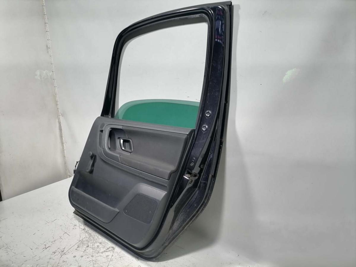 Skoda Roomster original T&uuml;r hinten rechts LF9R Black Magic Rohbau Bj.2010